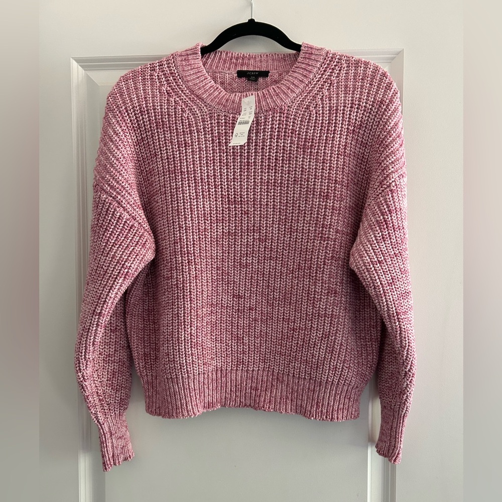 J.Crew sweater.   Size XS. 75% cotton, 25% Polyester. New with tags.